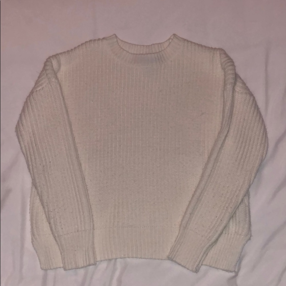 White Forever 21 Sweater